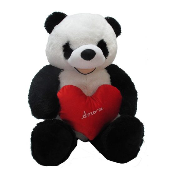 Peluche Panda Gigante Personalizável com Texto 120/165cm ❤
