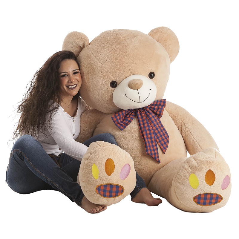 Urso De Peluche – 90 e 150 cms – cor Beje