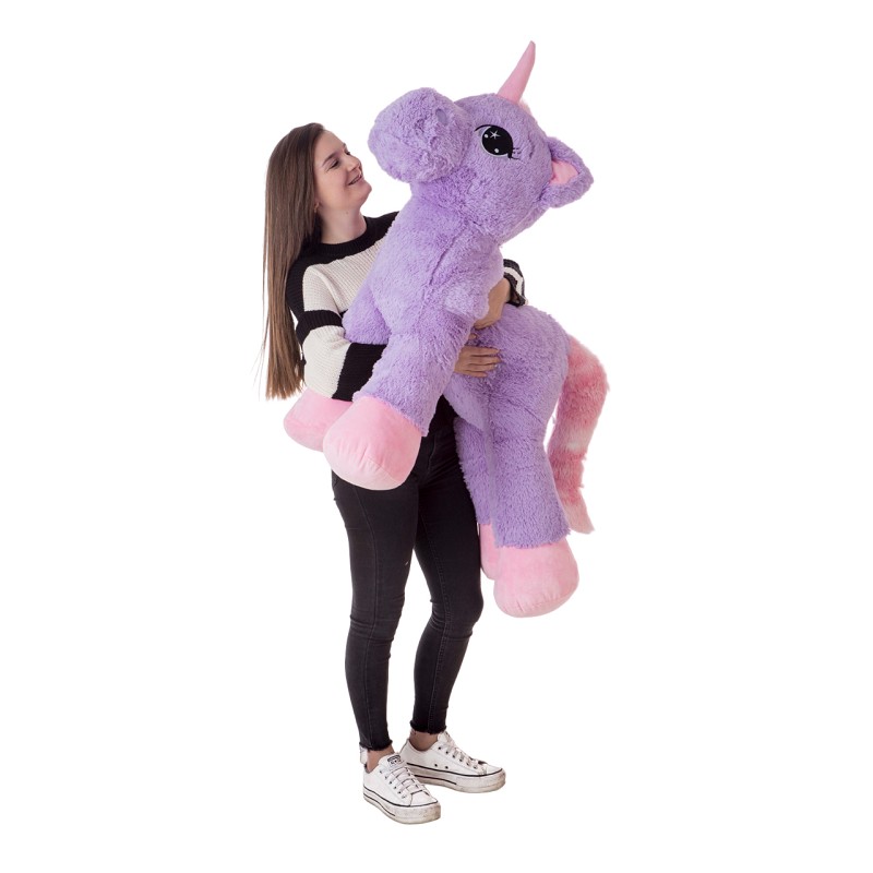 Unicornio Gigante de Peluche 130 cm Peluches.pt