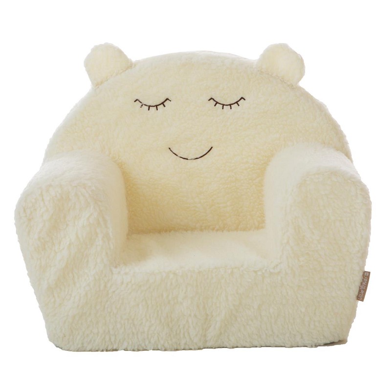 Sofá de Peluche para bébé e criança – Pelo de Ovelha